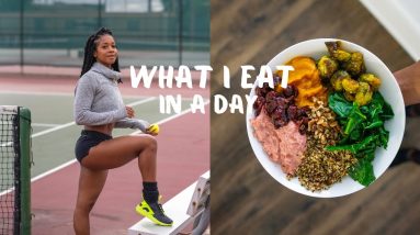 Full Day of Eating On A Vegan Diet + INTENSE Full Body Workout