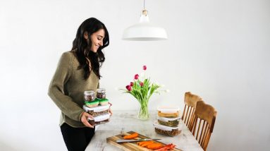 HIGH PROTEIN VEGAN MEAL PREP » + printable guide