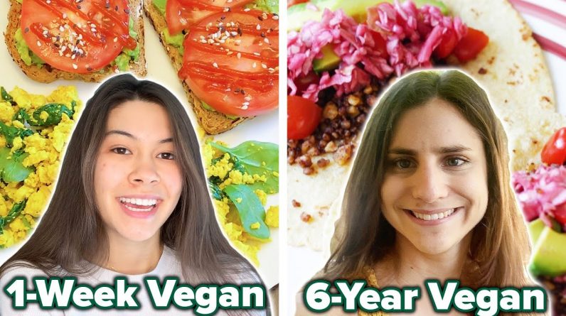 What A Beginner, Intermediate, And Experienced Vegan Eat In A Day