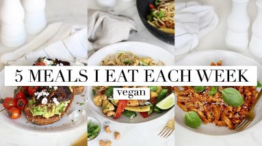 5 Meals I Eat Every Week (Vegan) | JessBeautician