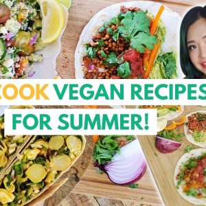 NO COOK + LAZY 5 Minute Summer Vegan Recipes
